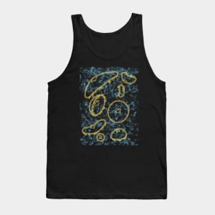 Yellow Moon Jelly Tank Top